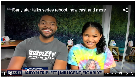 FOX 5 - GOOD DAY DC | iCarly star Jaidyn Triplett joins Good Day DC with her dad Joshua Triplett
