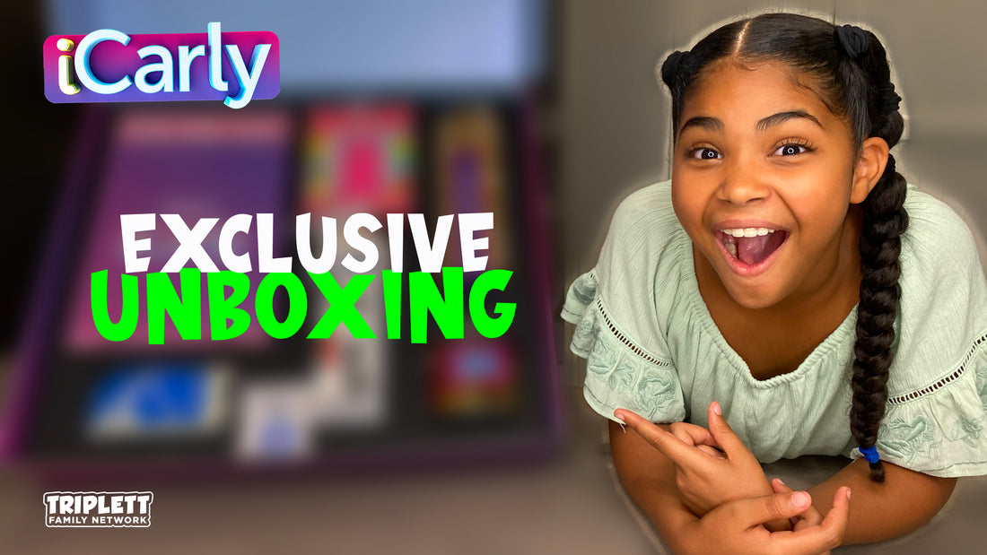 Exclusive iCarly Unboxing! | Jaidyn Triplett