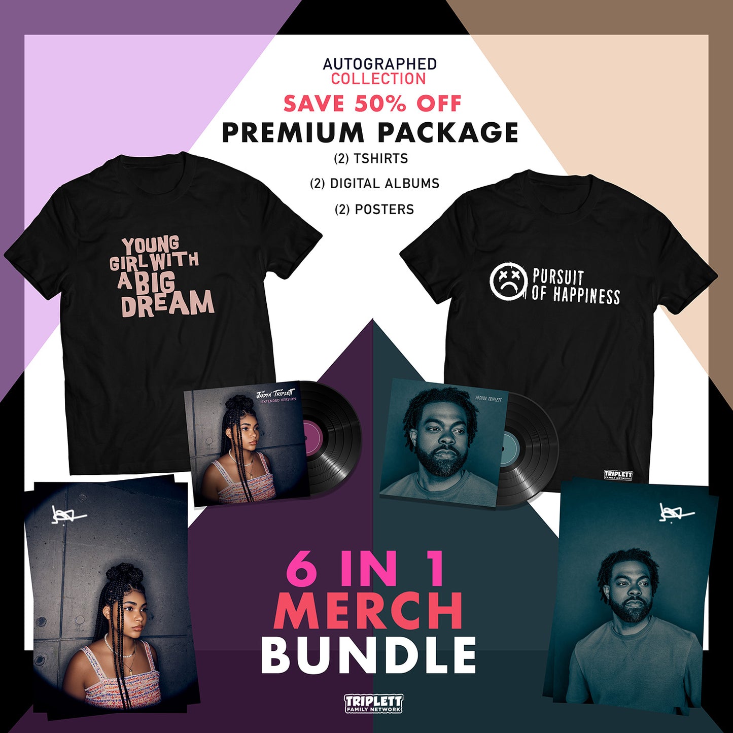 (BUNDLE & SAVE) 6 IN 1 MERCH BUNDLE