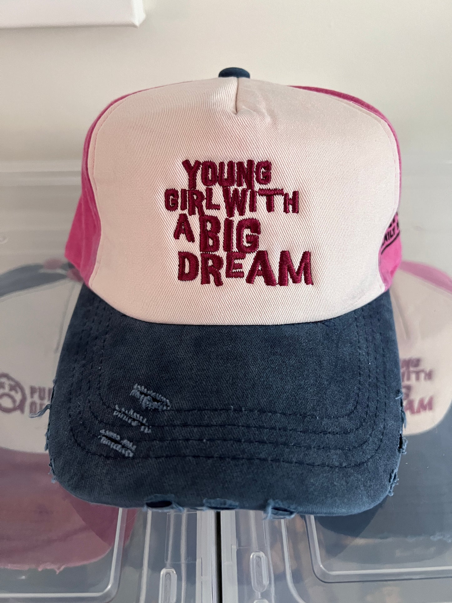 Young Girl With A Big Dream Trucker Hat