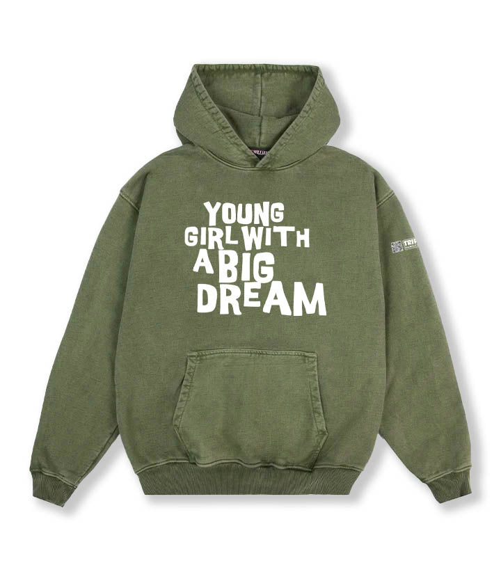 (LIMITED EDITION) YOUNG GIRL WITH A BIG DREAM HOODIE